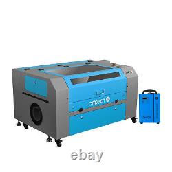 OMTech MF2028-80 Machine de gravure et de découpe au laser CO2 de 80W avec refroidisseur d'eau 5200