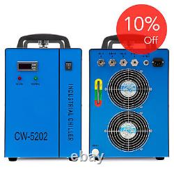 OMTech Machine de gravure laser industrielle CW5202 avec refroidisseur à eau 80W 100W 130W 150W