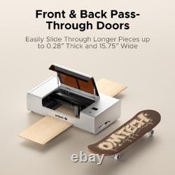 OMTech Polar Lite 55W Découpeuse Graveuse Marqueuse Laser CO2 de Bureau avec Lightburn