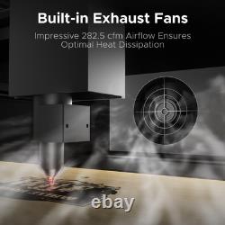 OMTech Polar Lite 55W Découpeuse Graveuse Marqueuse Laser CO2 de Bureau avec Lightburn