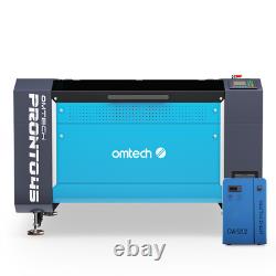 OMTech Pronto 45 100W 24x40 Graveur Découpeur Laser CO2 avec Autofocus et Refroidisseur