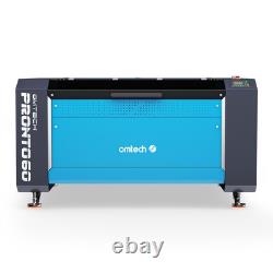 OMTech Pronto 60 machine de découpe laser CO2 35x51 130W avec refroidisseur, d’occasion