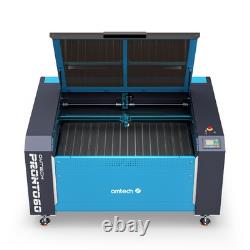 OMTech Pronto 60 machine de découpe laser CO2 35x51 130W avec refroidisseur, d’occasion