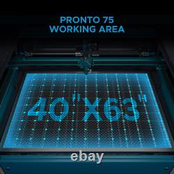 OMTech Pronto 75 150 W Graveur et découpeur laser CO2 40 x 63 1000 mm/s