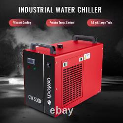 OMTech Refroidisseur d'eau 6L pour tube laser CO2 de 50W-100W, refroidissement pour graveur laser CNC