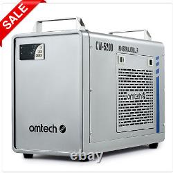 OMTech Refroidisseur d'eau industriel CW-5200 pour graveur découpeur laser CO2 de 50-150W