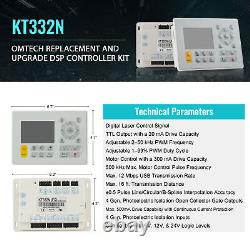 Omtech 50w+ Co2 Laser Cutting Processing Control Control Control System Kt332n