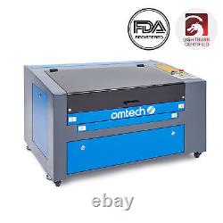 Omtech 60w 16x2440x60cm Ruida Co2 Laser Cutter Gravure Machine