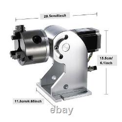 Omtech 80mm Fibre De Couleur Laser Rotaion Axis Graveur Laser Cylindre De Fixation