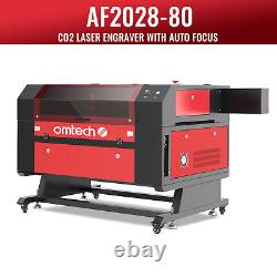 Omtech Af2028-80 80w Laser Graveur Cutter Machine De Gravure De Gravure Efr F2