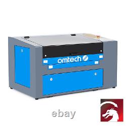Omtech Co2 Laser Gravure Machine Cutter Graveur 50w 12x20 Avec Éclairage