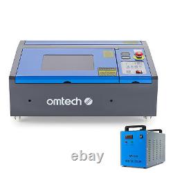 Omtech K40 Co2 Machine De Gravure Laser 40w Marqueur Laser 8x12 Avec Refroidisseur D'eau