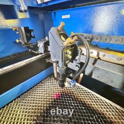 Orion Motor Tech Machine de gravure et de découpe au laser CO2 50W 12x20 pour bois et acrylique