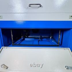 Orion Motor Tech Machine de gravure et de découpe au laser CO2 50W 12x20 pour bois et acrylique