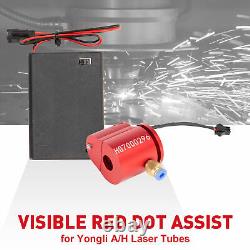 Point rouge assist visible Localisateur de faisceau rouge pour les graveurs de tubes Yongli A/H de 80 à 400W