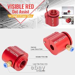 Point rouge assist visible Localisateur de faisceau rouge pour les graveurs de tubes Yongli A/H de 80 à 400W