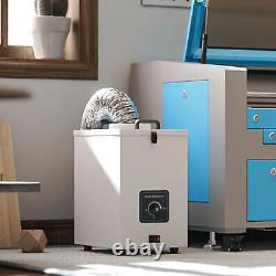 Purificateur d'air d'occasion 85W avec filtre à air à 3 couches extracteur de fumée pour graveur laser F