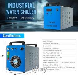 Refroidisseur d’eau / OMTech 9L industriel CW-3000 / graveur et découpeur laser 40W 50W