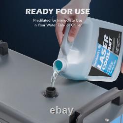 Refroidisseur d'eau OMTech CW5000 pour graveur laser CO2 avec pack de 2 liquides de refroidissement pour laser CO2