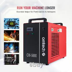 Refroidisseur d’eau industriel CO2 OMTech CW-5000 pour graveur et découpeur 50-100 W, version US