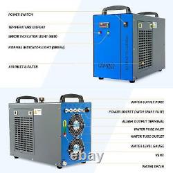 Refroidisseur d'eau industriel CW-5202 pour tubes laser CO2 de 60 à 150W Équipement d'usine