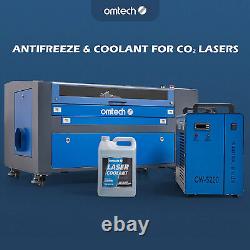 Refroidisseur d'eau industriel OMTech CW5200 avec 2 pack de liquide de refroidissement antigel pour laser CO2