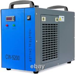Refroidisseur d'eau industriel OMTech CW5202 pour graveur, découpeur et marqueur laser CO2 CNC