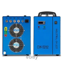 Refroidisseur d'eau industriel OMTech CW5202 pour graveur laser CNC CO2 coupeur marqueur