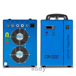 Refroidisseur d’eau industriel OMTech CW5202 pour graveuse et découpeuse laser CO2 CNC, d’occasion
