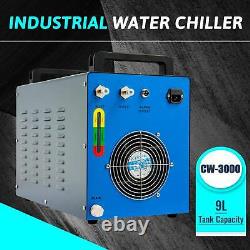 Refroidisseur d'eau industriel OMTech CW-3000 pour machines de gravure laser CO2 de 40W-50W