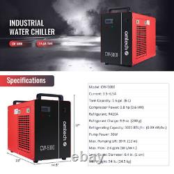 Refroidisseur d’eau industriel OMTech CW-5000 pour graveuse laser CO2 de 50W, 60W, 80W et 100W