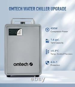 Refroidisseur d'eau industriel OMTech CW-5200 pour graveur découpeur laser CO2 de 50-150W