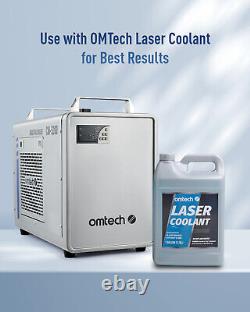 Refroidisseur d'eau industrielle OMTech pour découpeuse, graveuse et marqueur laser CO2 de 50W+ CW5200