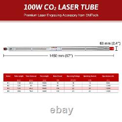 Série Yl H Tube laser Co2 H4 100w pour graveur laser machine de découpe et de gravure