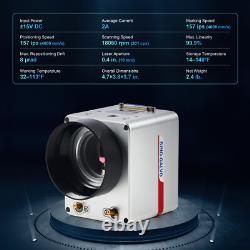 Tête de scanner Galvo OMTech pour machine à marquer graveur laser à fibre avec lentille M85