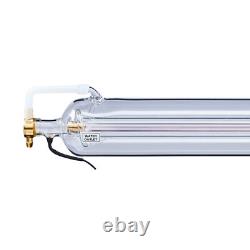 Tube laser CO2 80 W 1250 mm 80 mm pour machine de gravure et de découpe laser, puissance de pointe 95 W, utilisé