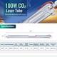 Tube Laser Co2 Omtech 100w 145 Cm 8 Cm Pour Machines De Gravure Et De D&eacute;coupe, Refroidissement Par Eau