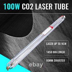 Tube laser CO2 OMTech 100W EFR F4 de 145cm 8cm pour graveur laser coupeur marqueur