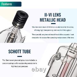 Tube laser CO2 OMTech 100W YL A4S pour machine de découpe et gravure laser