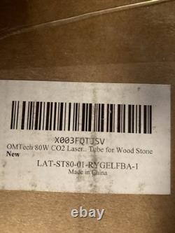 Tube laser CO2 OMTech 80W LAT-ST80-01 pour découpeur laser CO2 NOUVEAU