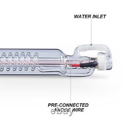 Tube laser CO2 OMTech 88cm 50W pour machines de gravure et de découpe avec refroidissement à eau