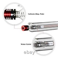 Tube laser CO2 YL H2 90 W diamètre 60 mm longueur 1250 mm pour graveur laser CO2 10 000 h