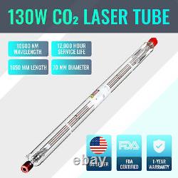 Tube laser CO2 YL H6 130W Dia 70mm Longueur 1650mm pour graveur laser CO2 Cutter