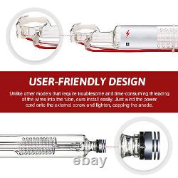Tube laser CO2 Yl H Series H2 80w pour graveur laser machine de découpe et de gravure