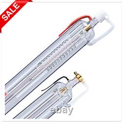 Tube laser CO2 industriel 100W 115W pic 120W 1450mm 80mm pour graveur laser