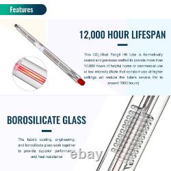 Tube laser de remplacement OMTech 130W pour graveur découpeur laser CO2 Yongli H4