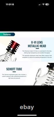 Tube laser de remplacement OMTech pour graveur découpeur laser CO2 130W Yongli H6